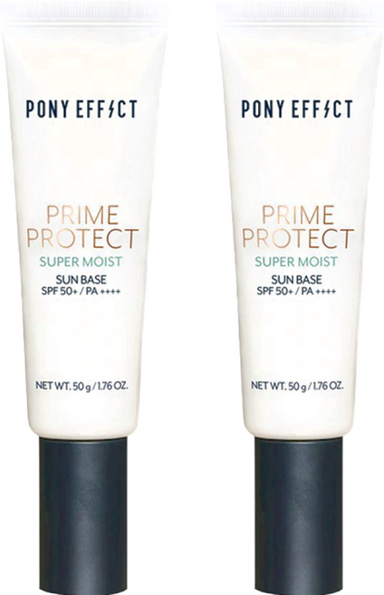 pony effect 水透潤妝前防護乳 50g, 自然色, 2件