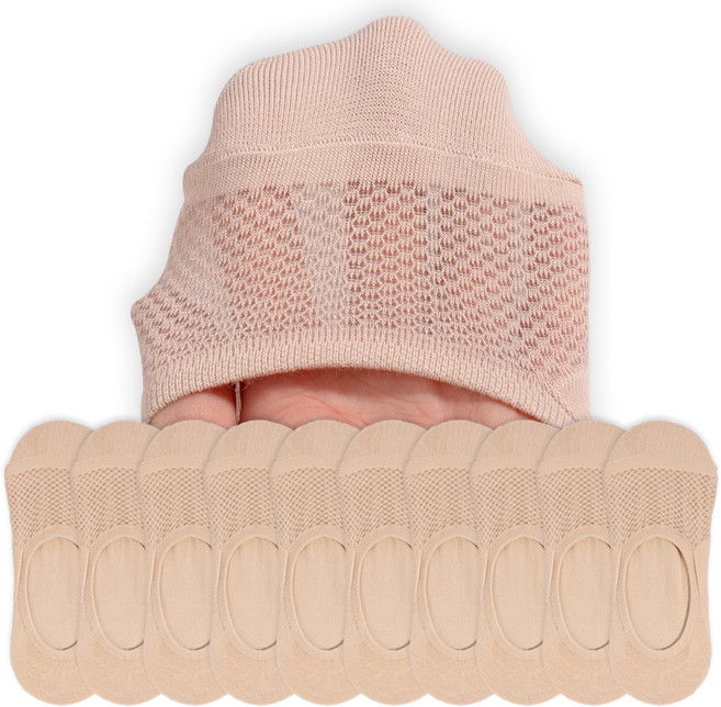 삭스팩토리 남성용 시원한 빅망사 페이크삭스 10켤레 세트