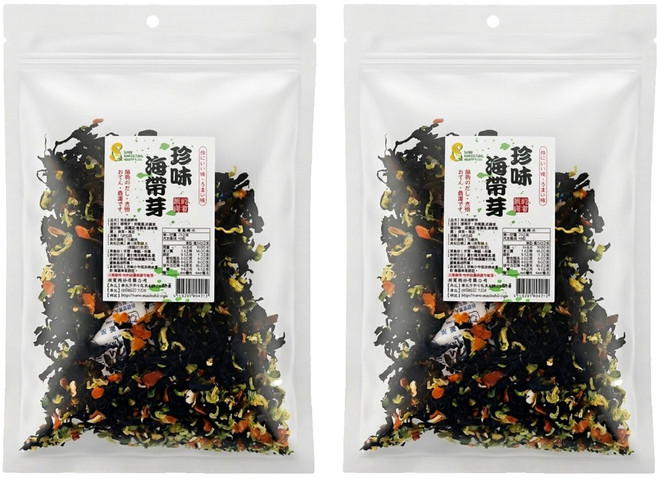 超賀 珍味海帶芽, 100g, 2包