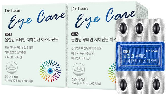 닥터린 올인원 루테인 지아잔틴 아스타잔틴, 60정, 2개