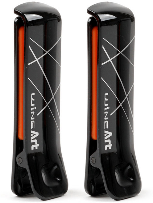 와인아트 크랩 벨트클립, 블랙, 2개