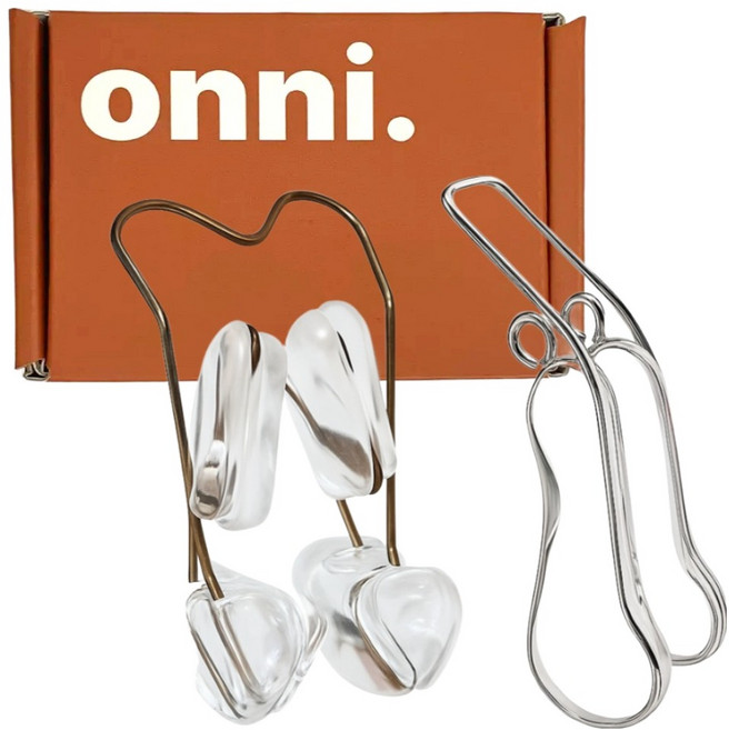 THE압구정언니 실리콘 코끝 콧볼 콧대 라인 쉐이퍼 2종 세트, 1세트, 투명