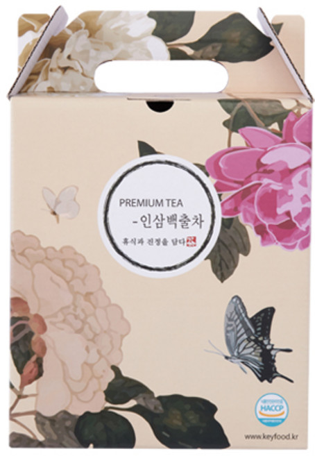 키푸드 인삼백출차, 15개, 120ml