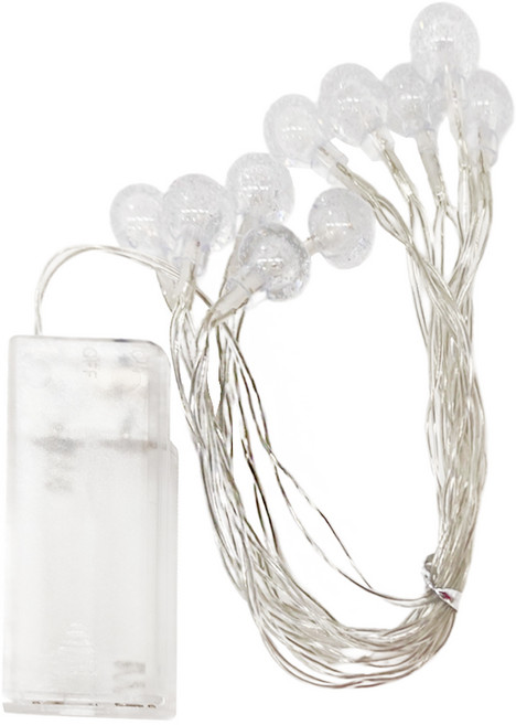 半島良品 LED裝飾燈串, 白色, 2條