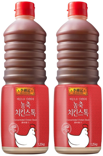 이금기 농축 치킨스톡, 1.25kg, 2개