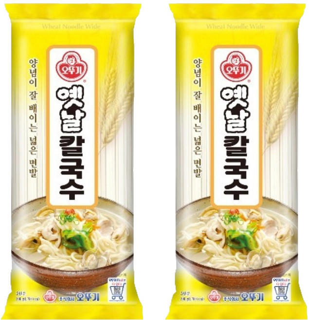 오뚜기옛날 칼국수, 500g, 2개