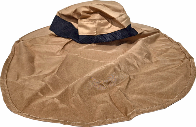 FANCY LIFE 多功能遮陽帽, 卡其色