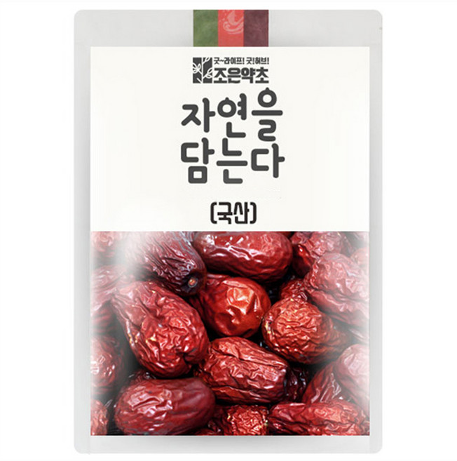 조은약초 자연을 담는다 대추, 700g, 1개