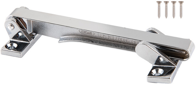 철물대장 안전고리 막대 크롬, 1개