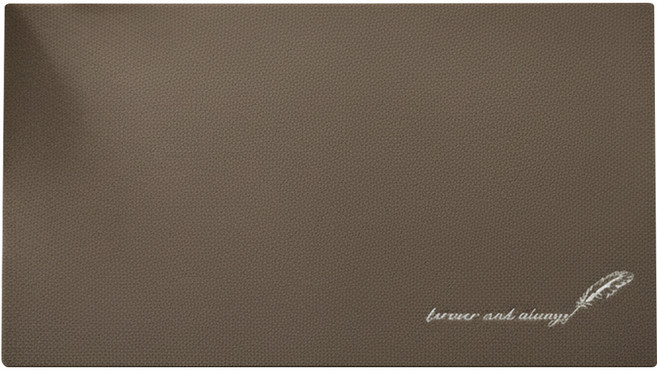 超級工廠 矽藻土軟地墊 羽毛 45 x 70cm 棕色 吸水速乾浴室墊, 1件