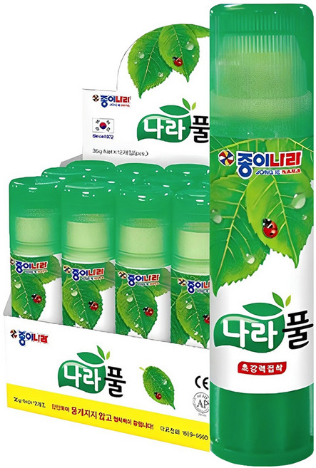 종이나라 딱풀, 35g, 12개