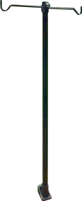 JIA GUANN 桌面伸縮吊燈架S1 61~112cm 400g, 黑色, 1個