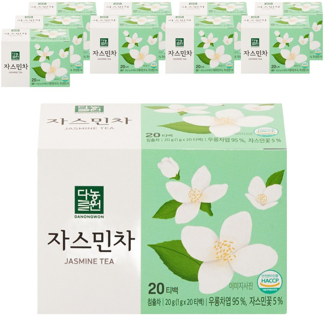 다농원 자스민차, 1g, 20개입, 10개