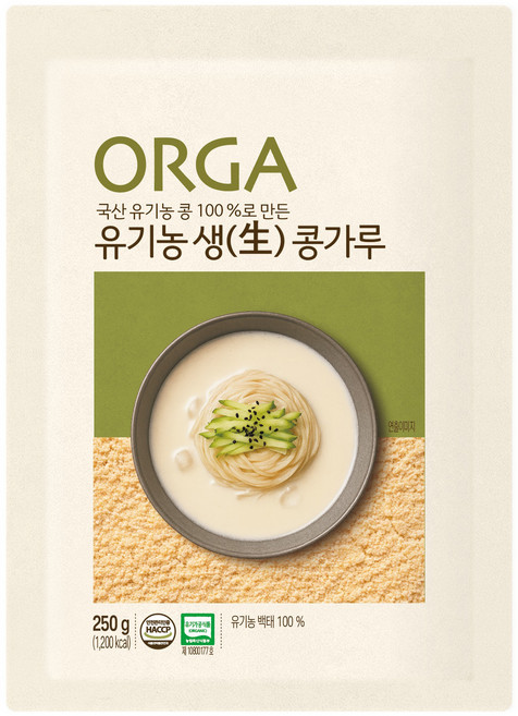 올가홀푸드 유기농 생 콩가루, 250g, 1개