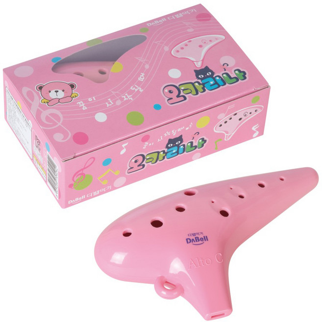 다벨 알토 오카리나, DB-SO, 분홍, 1세트