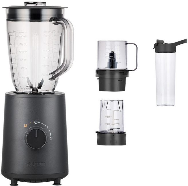 휴롬 블렌더 쵸퍼 분쇄 테이블블렌더 밀스톤그레이, BL-E01