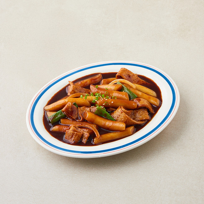 즉떡살롱 밀떡볶이 짜장맛 밀키트, 518g, 1개