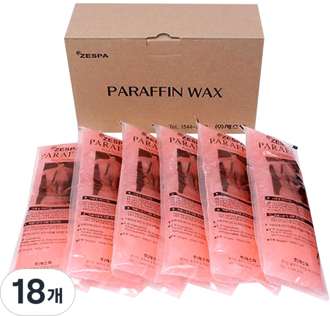 제스파 파라핀 왁스 피치 ZP508P6, 18개