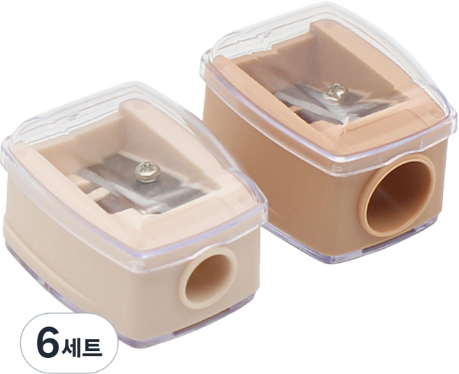 벨로티 엘리스 펜슬 샤프너 2p, 랜덤발송, 6세트