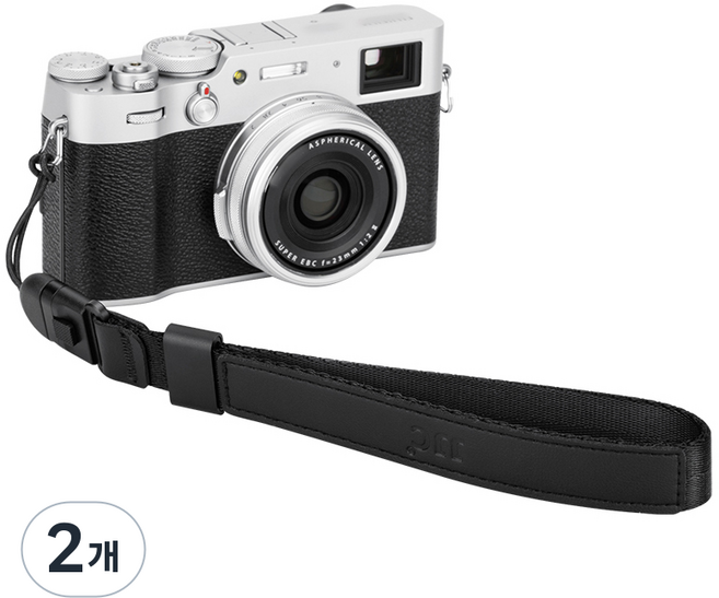 JJC 퀵 릴리즈 소니 카메라 WS-1 캐논 카메라 핸드스트랩, 블랙, 2개