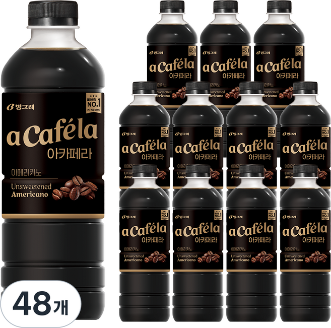 아카페라 아메리카노, 1L, 48개