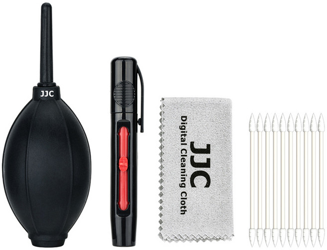 JJC 카메라 렌즈 청소도구 4종 키트, 1세트, CL-3(D)
