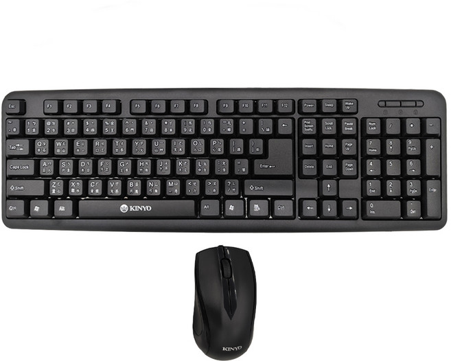 Kinyo U + U 有線鍵鼠組, KBM-370