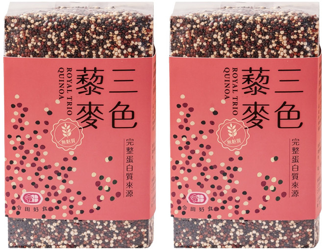 令田好食 特選三色藜麥, 2包, 500g