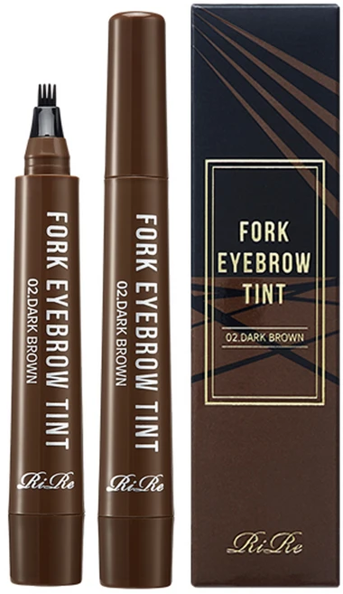 리르 포크 아이브로우 틴트 2g, 02다크브라운, 1개 - 쿠팡