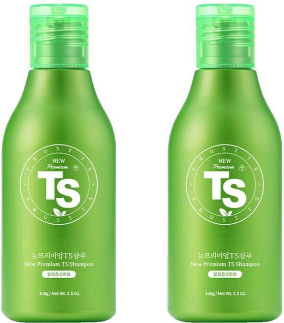 TS 뉴프리미엄 기능성샴푸, 100g, 2개