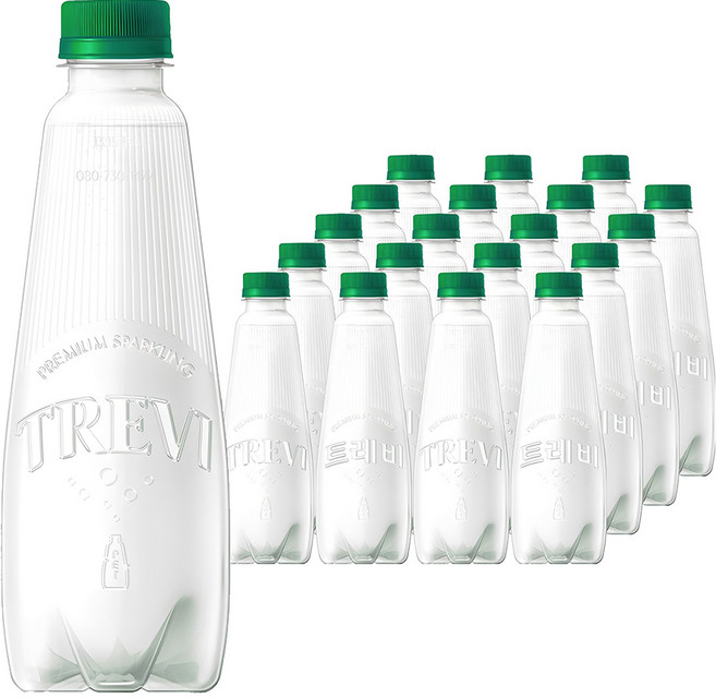 트레비 ECO 탄산음료 라임 무라벨, 350ml, 20개