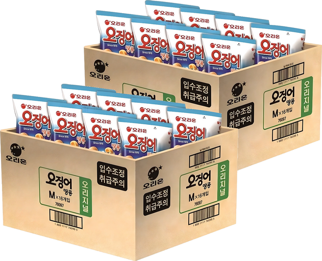 오징어땅콩, 98g, 32개
