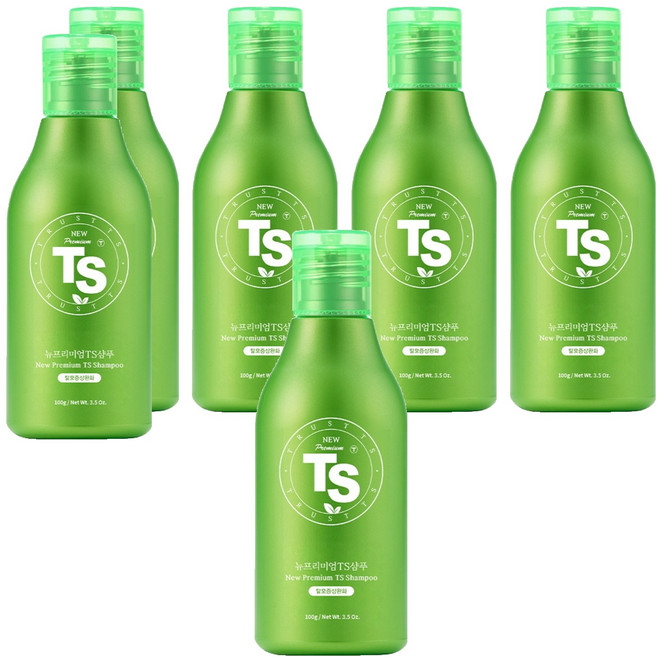 TS 뉴프리미엄 샴푸 라벤더향, 100g, 6개
