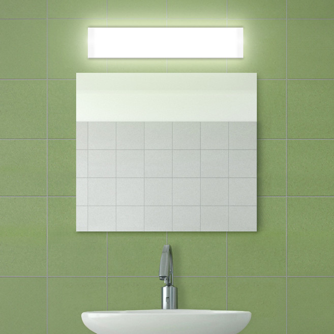 홈플래닛 LED 직사각 욕실등 25W 벽조명 (친절한 설명서), 화이트