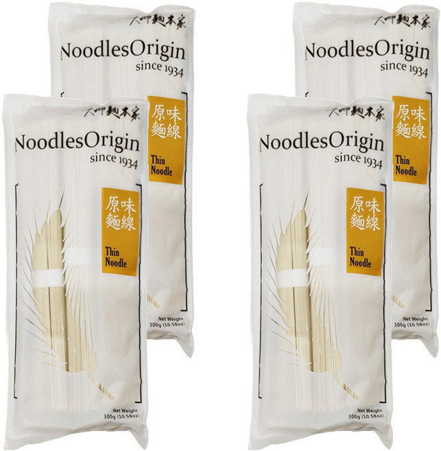 大呷麵本家 原味麵線 經濟包, 300g, 4包
