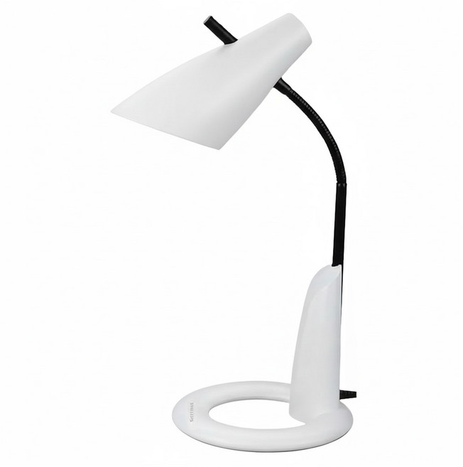 PHILIPS 飛利浦 Desk light 藝彩檯燈 15W以內LED E27燈泡適用 FDS531, 白色