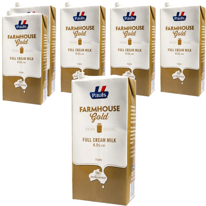 폴스 팜하우스 골드 밀크, 1L, 6개