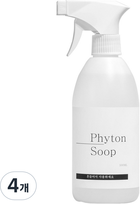 PhytoncideSu Phyton Forest 芬多精扁柏噴霧 正裝, 4個, 500ml