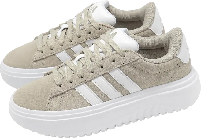 adidas 愛迪達 女款 GRAND COURT PLATFORM 運動鞋 IH2408