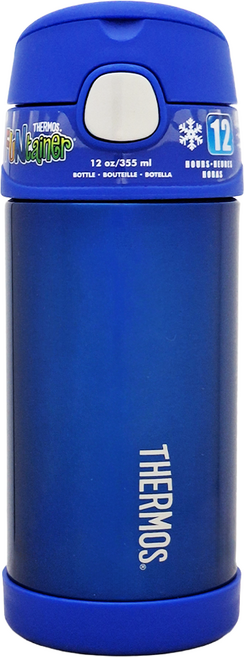 THERMOS 膳魔師 保溫瓶, 藍色, 355ml, 1個