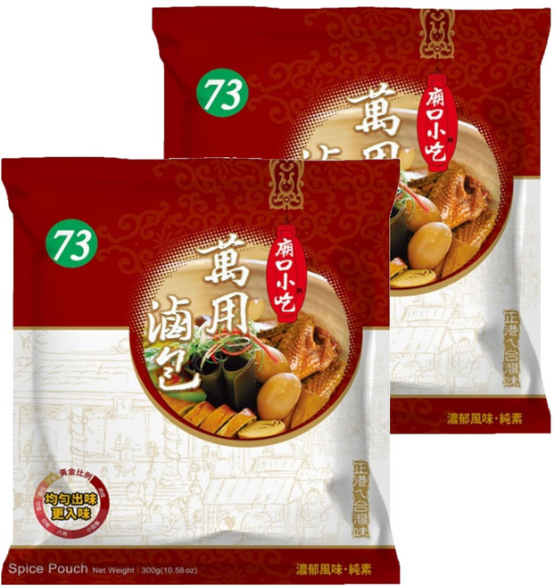 小磨坊 廟口萬用滷味包, 300g, 2包