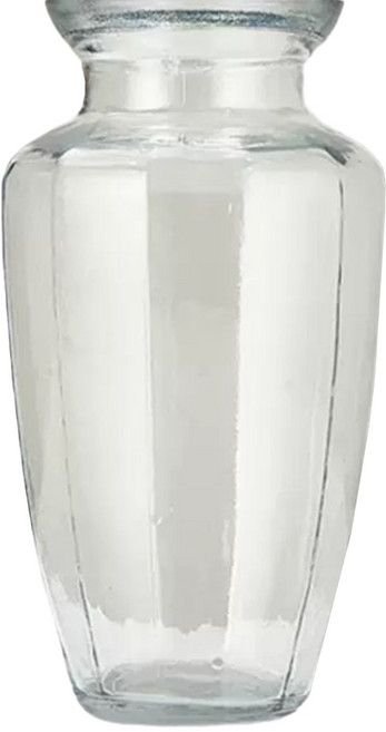 KUIBAO 快豹生活 Vintage 中古風玻璃花瓶, 透明色