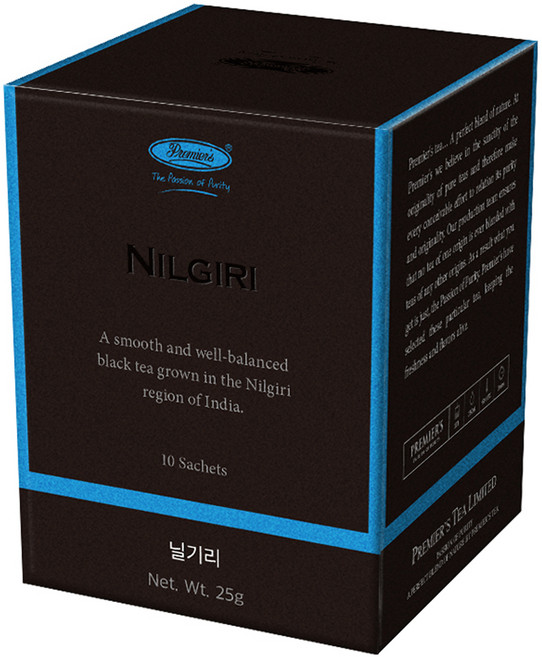 프리미어스티 닐기리 홍차, 2.5g, 10개입, 1개