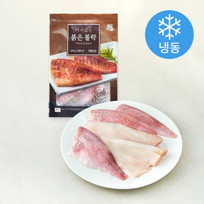 아라찬 가시없는 붉은 볼락 (냉동), 540g, 1개