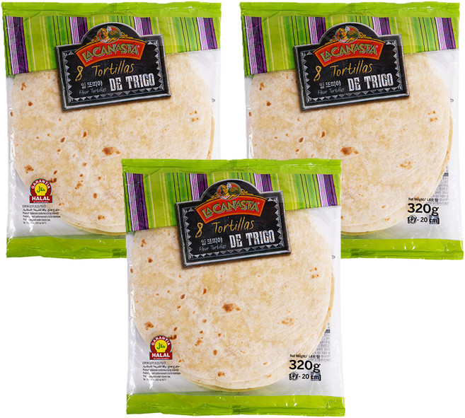 LACANASTA 小麥玉米餅, 320g, 3包