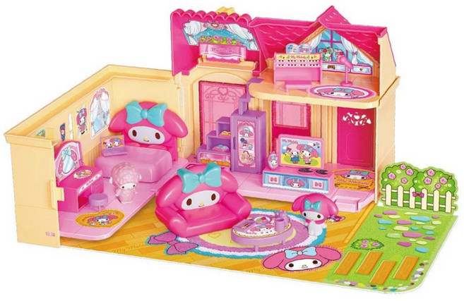 MY MELODY 美樂蒂 甜蜜的家 MM-58027, 混和顏色, 1組