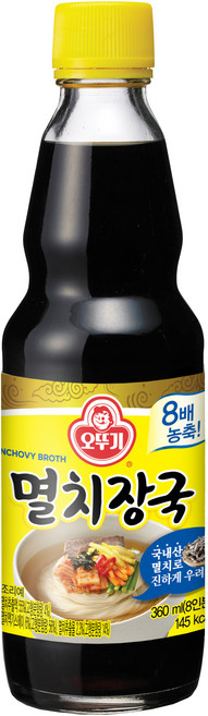 오뚜기 멸치장국, 360ml, 1개
