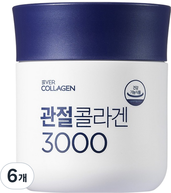 에버콜라겐 관절콜라겐 3000 75.6g, 6개, 84정