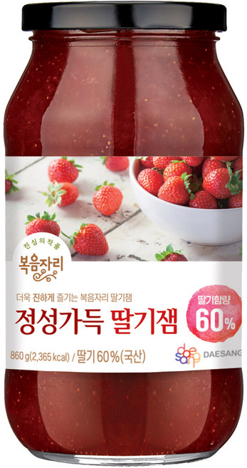 복음자리 정성가득 딸기잼, 860g, 1개