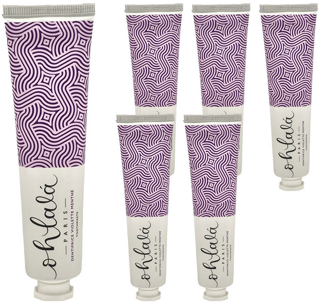 ohlala TOOTHPASTE kiss牙膏 薄荷紫羅蘭